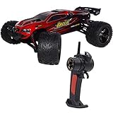 Remote Control car,Babrit F11 High Speed 1/12 Scale RC Car 2.4Ghz 2WD Remote Control Trucks Remote control Off Road Truck Off-Road 40+KM/H-Red color