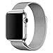 Apple Watch Band - Magnet Closure, 38mm Milanese Loop Stainless Steel Bracelet Strap, Replacement Wrist Band for iWatch (Silver)