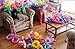 king's store,300 PCS rainbow colored balloons, strip shape balloon magic balloon animals, sent free of charge pump