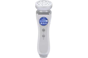 Facial Moisture Tester, Skin Oil Content Moisture Analyzer, Digital LCD Display Hydration Tester Red Blue Light Water Oil Mon