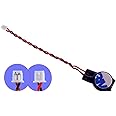 LeFix ML1220 Rechargeable CMOS RTC Battery with Leads Cable Plug 2 Pins 2 Wires 1.25mm Pitch (CMOS, Laptop, Notebook, Motherboard, Bristlebots) Check Connector Specification Very Carefully