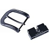 DJCAIZYY Belt Buckle Replacement Belt Buckle Removable Heavy Duty Classic Black 1.5" (38mm-40mm)
