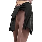 CARPESUN Yoga Tennis Tie Up Skirts for Women Cover Up Athletic Workout Running Wrap Skirts