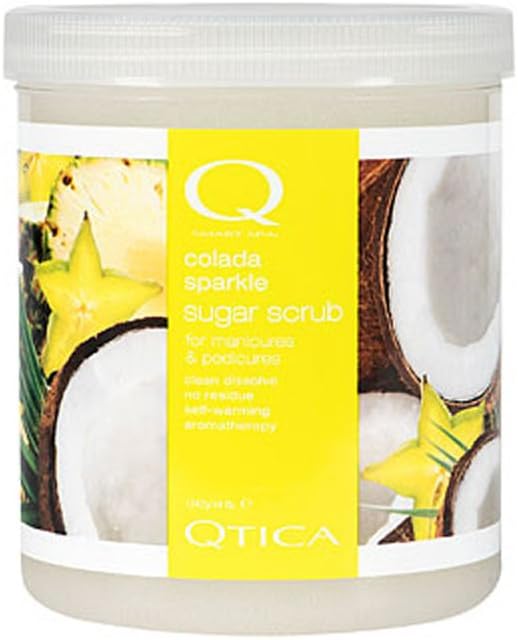 Qtica Smart Spa Sugar Scrub (Colada Sparkle, 44oz)