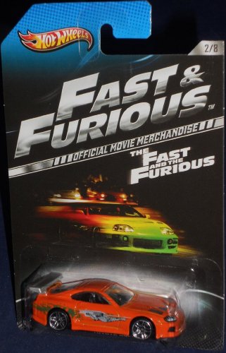 2013 Hot Wheels The Fast and the Furious Official Movie Merchandise Limited Edition Toyota Supra 2/8 by Hot Wheels [parallel import goods]