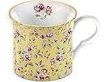 Creative Tops Katie Alice Ditsy Floral Bone China Palace Mug, Yellow