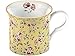 Creative Tops Katie Alice Ditsy Floral Bone China Palace Mug, Yellow