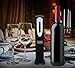 Automatic Electric Wine Bottle Opener for Restaurant & Kitchen. Automatical One Touch Wine Corks Opener. Corkscrew Cordless Battery Powered with Pourer and Foil Cutter. Chef's Best Choice.