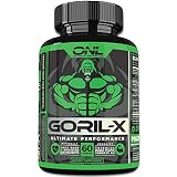 GORIL-X | Men's Performance Pills (60 Capsules) #1 Formula | All Natural Enlargement Booster | Increase Size
