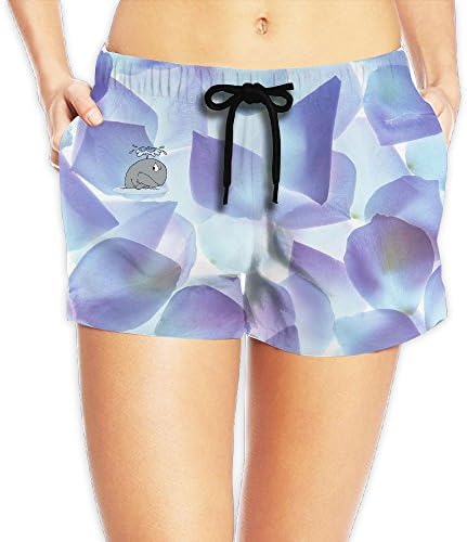 Girl Blue Petals Colourful Elastic Drawstring Pants The Moment Style