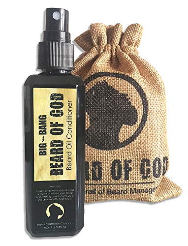Dark Orchid - 3.4oz | 100mL Beard Oil Conditioner & Sack - Organic - Big Bang