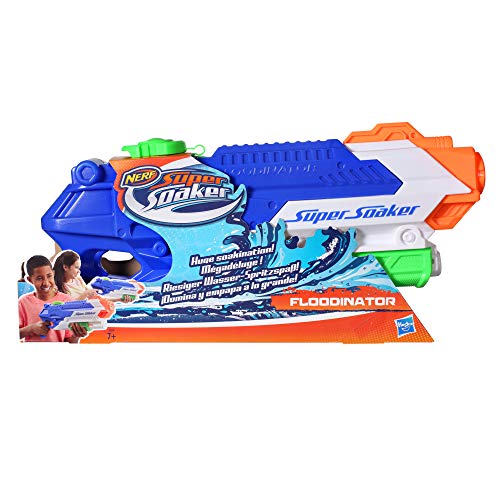 Hasbro Super Soaker B8248EU6 - Floodinator Wasserpistole, mit großem 2 Liter-Tank – Bild 2