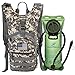 SHARKMOUTH Hydration Backpack, 900D Polyester with 2L Leak-Proof Water Bladder, Keeps Liquid Cool for Up to 4 Hours, Tactical MOLLE Pack for Cycling, Hiking, Running (Camo)