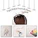 Dreamlover 100 Pack Wig T Pins with Plastic Transparent Package Box, Wig T Pins for Holding Wigs and Hair Extensions on Wig Head, 50 Pack 1.5 Inches and 50 Pack 2.0 Inchesthumb 3