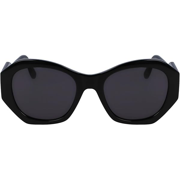 KARL LAGERFELD Women's Oxford Sunglasses, Gold Shiny, Talla
