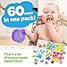Magical Design Disposable Baby Placemats Used as Topper for Table That Stick Like Food Feeding Mats and Cover Eating Place When Outdoor with Toddlers or Clean Child Changing Mat for Floor (Set of 60)
