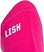 LISH Plain Jane Wide Calf Compression Socks - Graduated 15-25 mmHg Knee High Plus Size Support Stockings (Hot Pink, M/L)