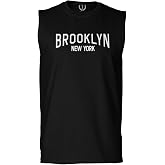 0230. Vintage New York Brooklyn NYC Street wear Men's Muscle Tank Sleeveles t Shirt