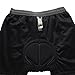 Santic Men's 4D Paded Cycling Shorts Casual Loose-Fit Mountain Bike Bicycle MTB Shorts Black/Grey
