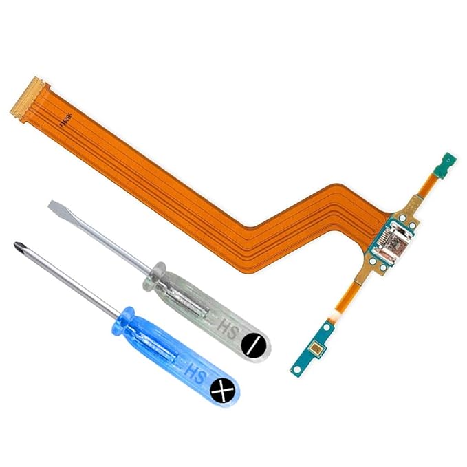 MMOBIEL Dock Connector Ladebuchse Port Mikro kompatibel mit Samsung Galaxy Tab T520 P605 10.1 Inch Pro inkl Werkzeug