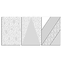 signwin-3 Piece Canvas Wall Art-Abstract Geometric-Canvas Prints Home Artwork Decoration for Living Room,Bedroom - 16