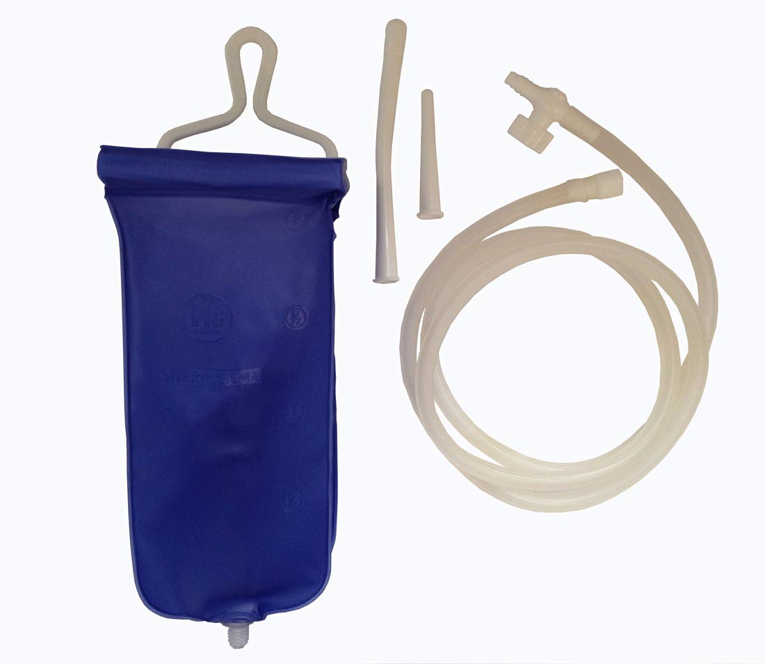 Home Enema & Douche Kit for Intestinal and Vaginal Irrigation - 2 litre bag