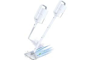 ScrubWiz Steam Mop Cleaner, Multi Accessories with Detachable Handheld Steamer, 350ml and 2 Adjustable Levels