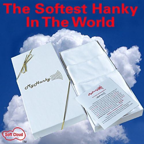 7 Pack Pink Stitched Allergy Relief Handkerchief. Softest Hanky to Comfort Your Sensitive Nose. Comes In An Elegant Gift Box. Great For Allergies, Cold and Flu. Makes A Great Gift.