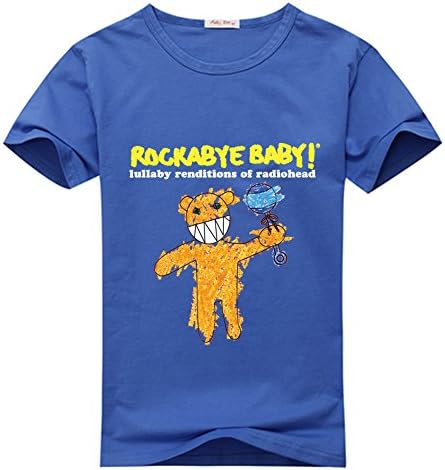 Men Radiohead Rock Baby Band T Shirt Lullaby Bear