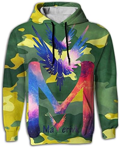 Logan Paul M-averick Men's Hoodies Hooded Sweatshirt Pullover Pockets