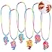 Konsait 30pack Mermaid Party Supplies, Mermaid Bracelet, Mermaid Necklace, Mermaid Key Chains for Kids Mermaid Birthday Party Favors, Party Bags Fillers for Girls
