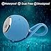 ETvalley Mini Portable Wireless Bluetooth Speaker, Blue Waterproof Speaker for Golf, Beach, Shower, Outdoor and Home