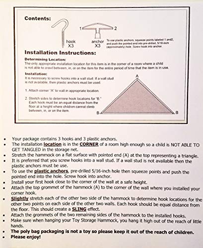 5 Toy+Storage+Net+Stuffed+Animals