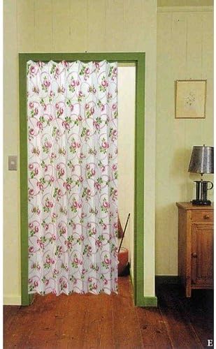 Length adjustmentable Rose Pink Accordion curtain from Japan 11569