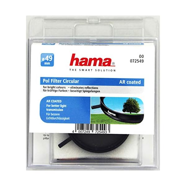 Hama Polarisationsfilter 49mm (Zirkularer Polfilter mit 4-fach Vergütung, Filter inkl. Filterbox) – Bild 3