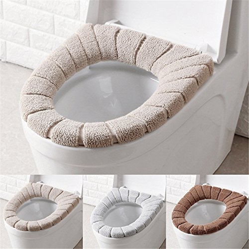 VT BigHome Winter Comfortable Soft Heated Washable Toilet Seat Cover Set Kids Bathroom Accessories Interior for Home Decor Closestool Mat