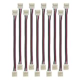 Radiance LED Strip Light Connector, 10-Piece, 4 pin