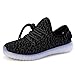 Green Hope-Rise Field LED Flashing Sneakers Light Up Sport Shoes for Boys Girls DQ588