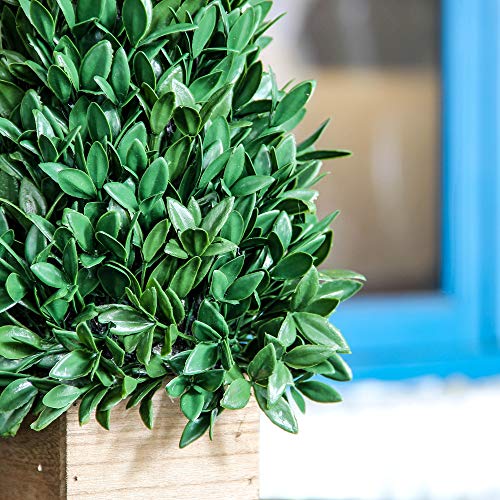 image for Jusdreen 20 Inch Spring Artificial Flower Potted Plants Bonsai Tree Or
