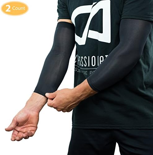 Compression Elbow Sleeves / Supports / Braces Infused With Copper (Pair) | Arthritis | Carpal Tunnel | Sports | Muscle &amp; Joint Pain | Men and Women (Unisex) (Medium)