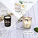TQQFUN Scented Candle Gift Set – Jasmine, Rose Vanilla, Lemongrass, Lavender, Sandalwood, Aromatherapy Soy Jar Candles 2.8 oz Per Cup 20 Hours Burn Time (6-Pack)thumb 3