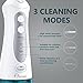 Ovonni Portable Water Flosser Cordless Oral Irrigator Electric USB Rechargeable Dental Care with 3 Modes and 200ML Water Tank IPX7 Waterproof Teeth Cleaner with 4 Jet Tips Replacement and Storage Bag