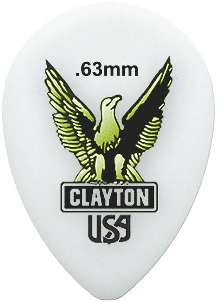 Steve Clayton Acetal Guitar Picks (Pack of 12)