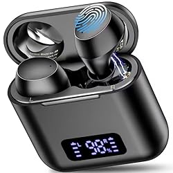 kurdene Wireless Earbuds, Mini Bluetooth Call Noise