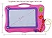 Aweoods Magnetic Drawing Board Doodle Sketch Writing Learning Toys for Kids Gift with 2 Stamps and 1 Pen (Pink)