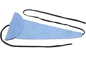 Sax Cleaning Cloth, 3Colors Saxophone Sax Clarinet Cleaning Cloth Tool Accessory Parts for Tube Inside Clean(Blue)