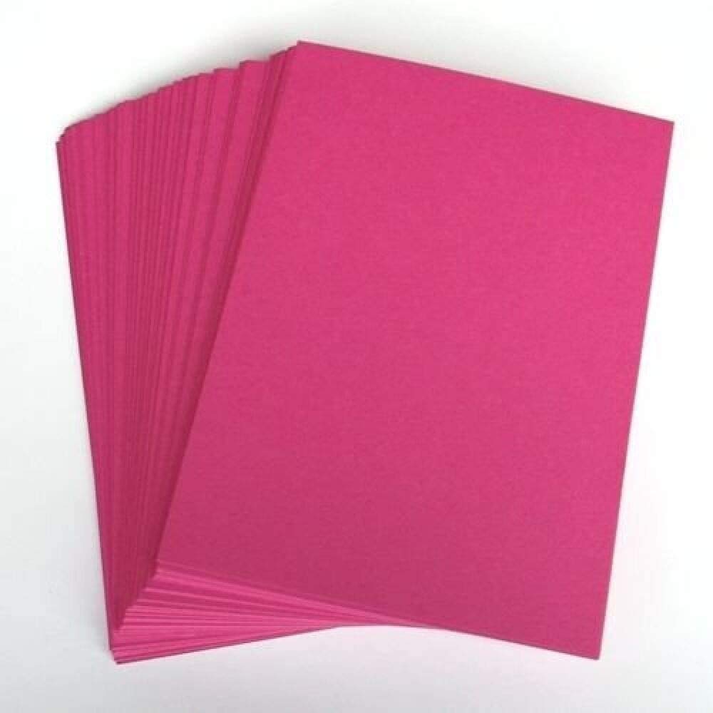 Cerise A5 Card Stock by Stella Crafts x50 Sheets