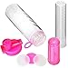 Great Gear Fruit Infuser Water Bottle 25 oz Leak Proof Flip-top Sport Water Bottle BPA-Free Tritan 25 Oz (Pink)