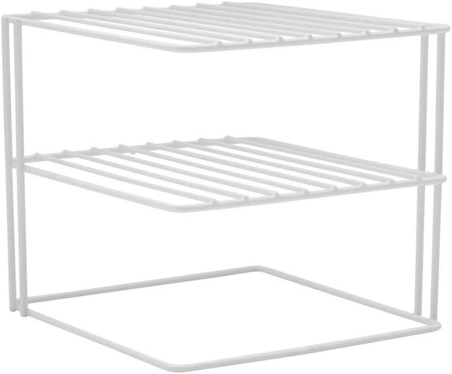 simplywire Plate Rack Kitchen Cupboard Organiser 3 Tier Square