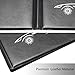 Basenor Registration Insurance Card Holder Slim Leather Car Document Holder for Auto Insurance Registration, Driver License with Magnetic Closure Black